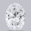 Lab Grown 1.70 Carat, D Colour, VS1 Oval Brilliant