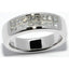 Invisible Set Wedding Ring