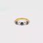Bella Blue Yellow Gold
