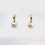 Pearl drop earrings