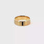'Stewart" Mens Yellow Wedding Ring