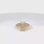 Radiant Cut Bezel Set Engagement Ring