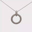 circular Diamond Necklace