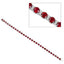 Alternating Ruby Diamond Bracelet