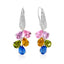 "Flora" Sapphire Earrings