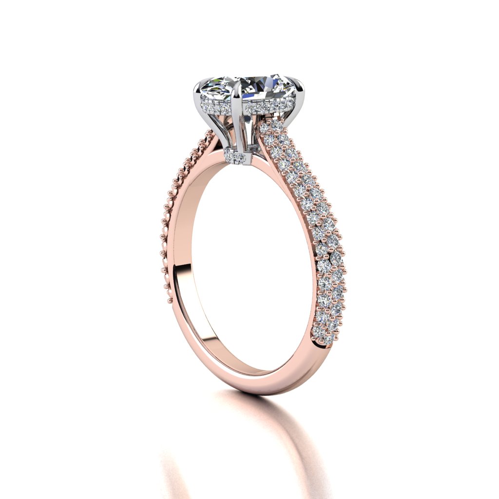 Oval Diamond Engagement Ring Olichka