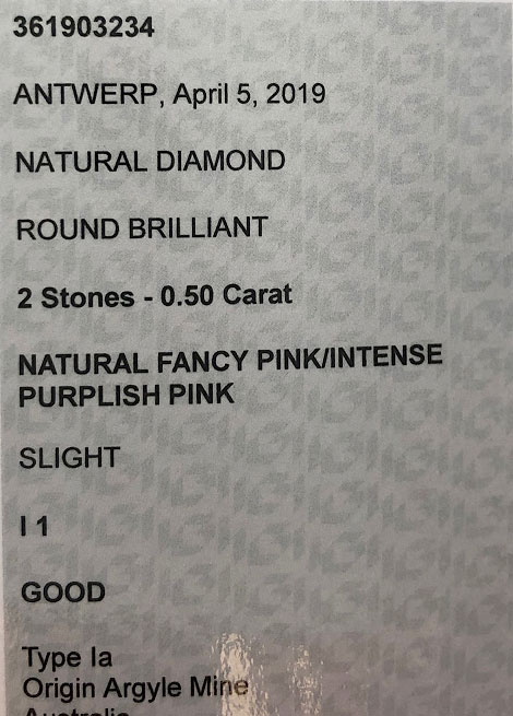 VDPINK112 2 = 0.50ct (Fancy Pink/Fancy Intense Pink)