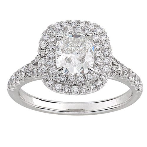 Cushion Double Halo | Australian Diamond Brokers